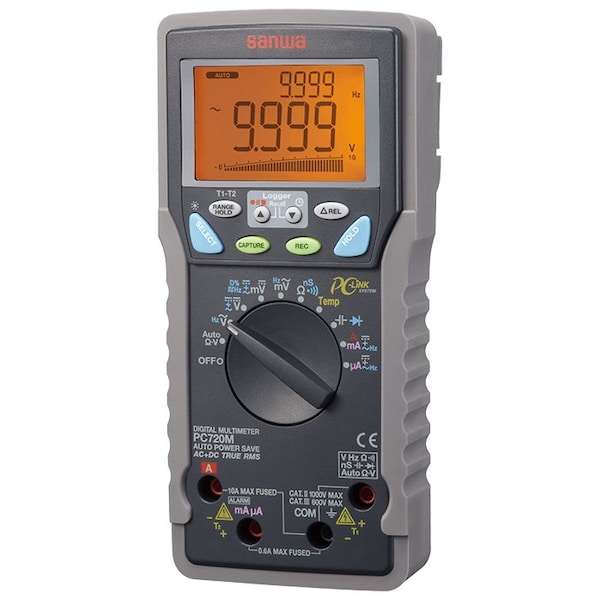 Digital Multimeter with True RMS + Datalogging and PC Link